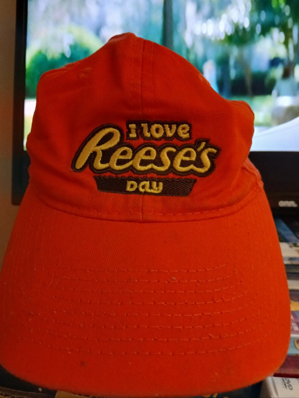 I Love Reeses Day Embroidered Baseball Cap